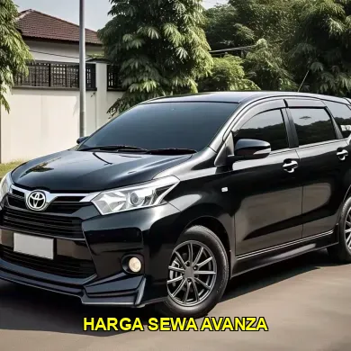 Harga Sewa Avanza